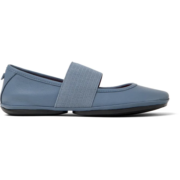 كامبر Right Nina, Women Moccasin/Ballerina, Grey